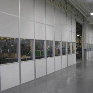 Противопожарная перегородка для цехов / серия FRM5509