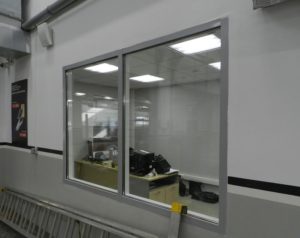 Противопожарное окно 1200×600 / серия FRM5160